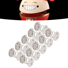 10 pezzi di base oscillante a molla a doppia faccia da 2,3 cm e 2,5 cm