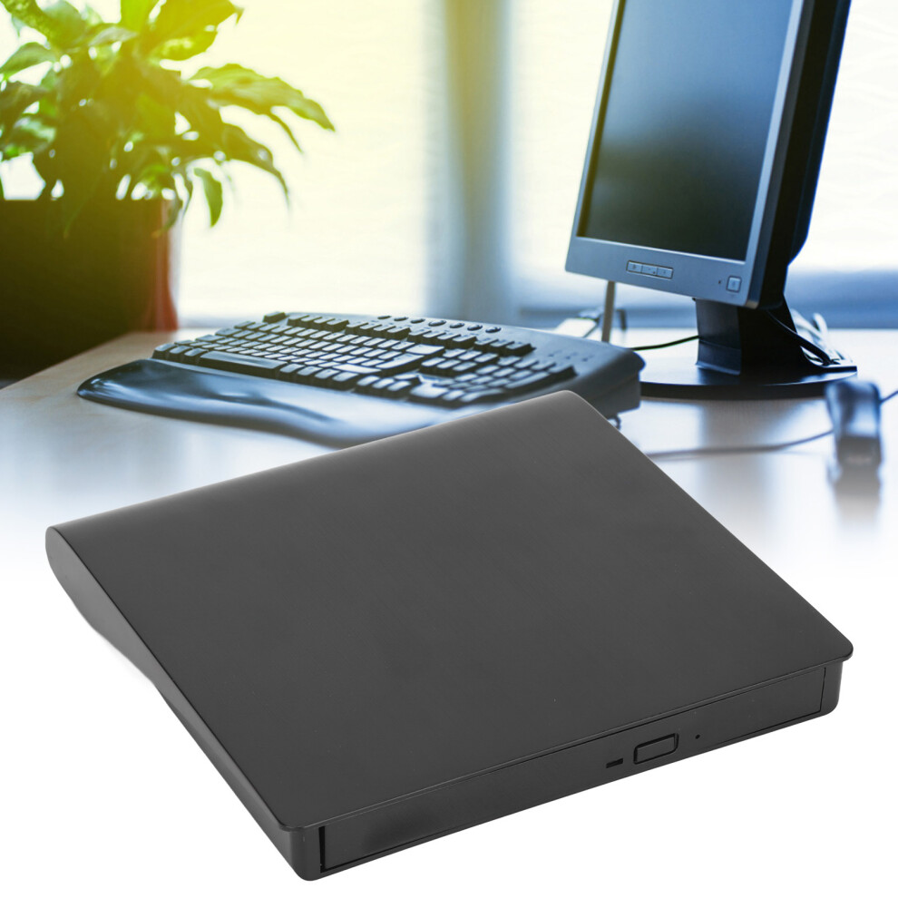External Dvd Drive Usb 3.0 Interface Stable Reliable Low Noise Horizontal Self Supporting Operation Cd Writer Black 5001321959799