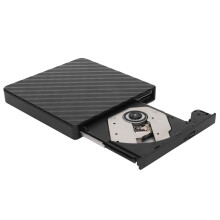 BT668 Lecteur DVD externe noir ultra-fin USB 3.0