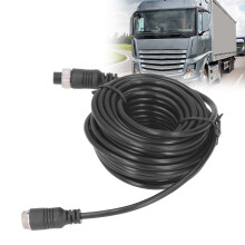 Cavo di estensione per telecamera di retromarcia 4 Pin, resistente, lungo 33ft/10m, per camion, rimorchi e autobus