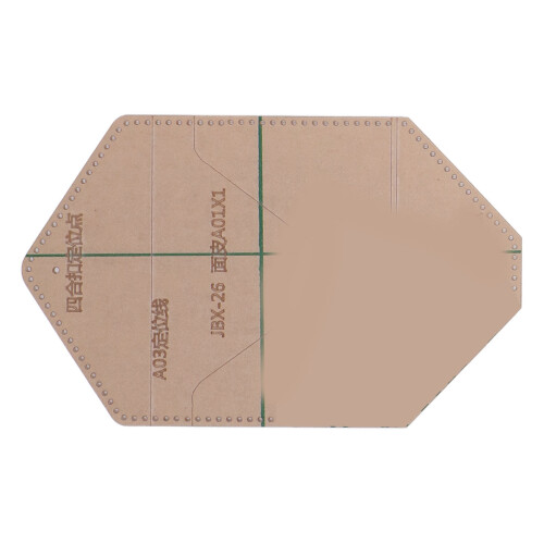 Set da 7 pezzi, modello in acrilico per carte, taglio preciso 2