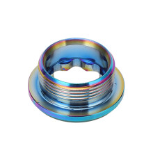 RT122 aluminium argenté 20mm capuchon de manivelle 36g