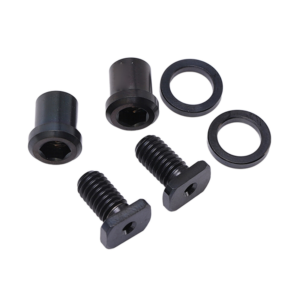 Risk 6Pcs/Set Mountain Cycle Titanium Alloy Bolts Kit For Cycle Upgrade Parts Black (6Pcs/Set) 9311321960746