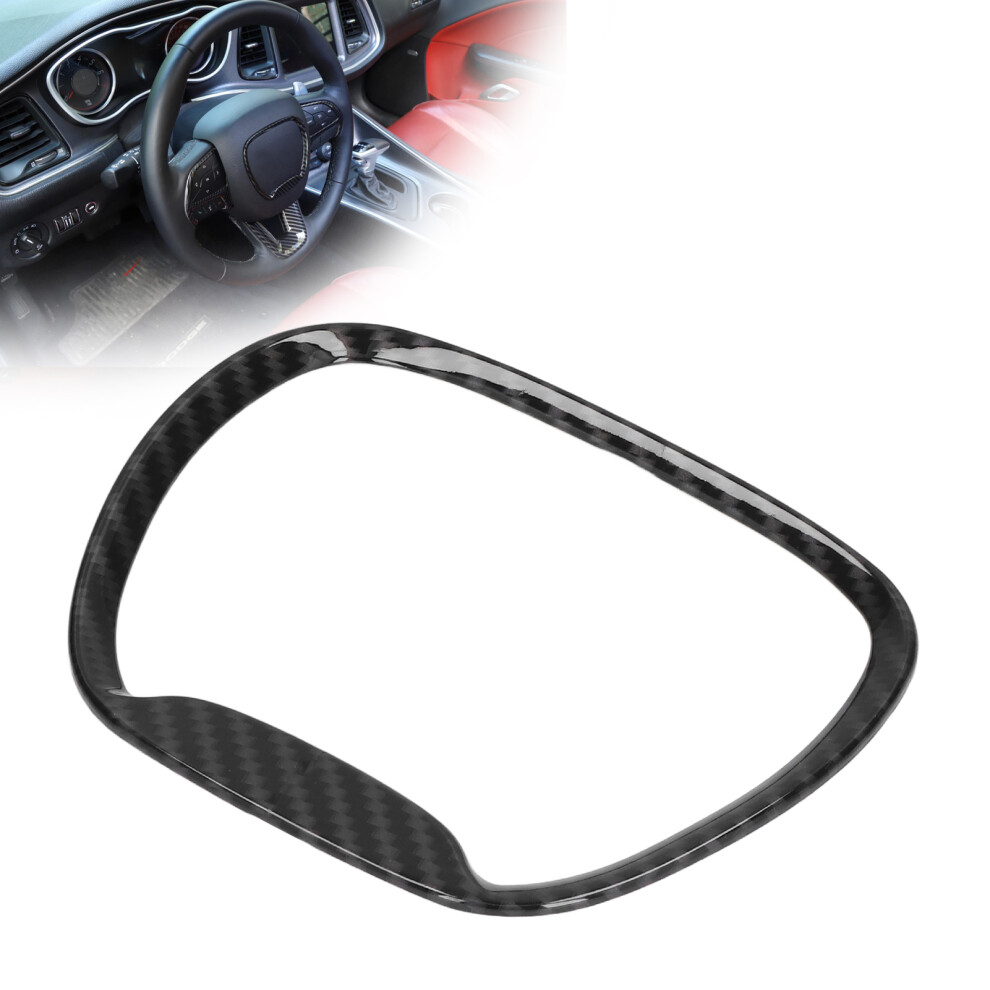 Car Steering Wheel Trim Self Adhesive Replacement For Jeep Grand Cherokee Srt8 2014Â2019Carbon Fiber Style 9451321963245