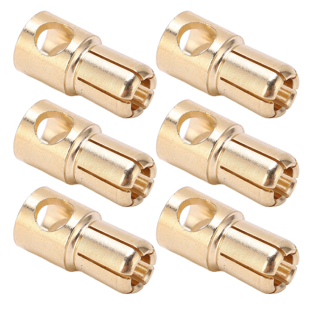 10 Pcs 6Mm Banana Plug Gold Plated Male Connector Adapter For Rc Battery Esc Motor 8461321964020