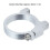 3400-0032-0032 aluminium 2Col support de montage 32mm 6