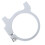 3400-0032-0032 aluminium 2Col support de montage 32mm 15