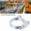 3400-0032-0032 aluminium 2Col support de montage 32mm 9