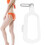 G1/2 682 g Attache de bidet, buses doubles blanches 1