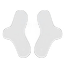 2 pièces de coussin nasal en gel de silicone pour machine de respiration
