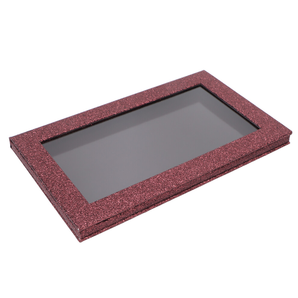 Burgundy Empty Makeup Display Pans Eyeshadow Lipstick Blush Storage Diy Professional Magnetic Palette