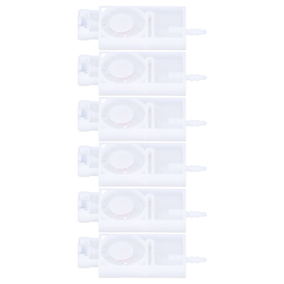 6Pcs Ink Damper Solvent Inkjet Head Rectangular Pp Damper Replacement For Xp600 Printerwhite 4271321965781