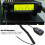 HM-133V 8-pin RJ45 microfono a mano in plastica nera 7