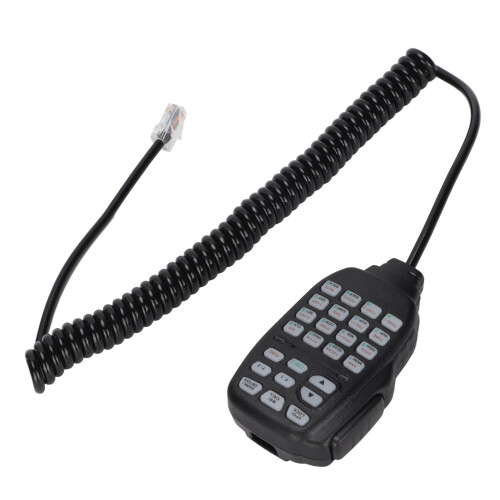 HM-133V 8-pin RJ45 microfono a mano in plastica nera 2