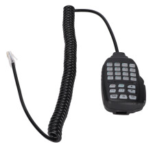 HM-133V 8-pin RJ45 microfono a mano in plastica nera