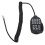 HM-133V 8-pin RJ45 microfono a mano in plastica nera 1