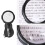 Ingranditore da saldatura con clip e supporto LED 60mm/17mm 10