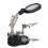 Ingranditore da saldatura con clip e supporto LED 60mm/17mm 15