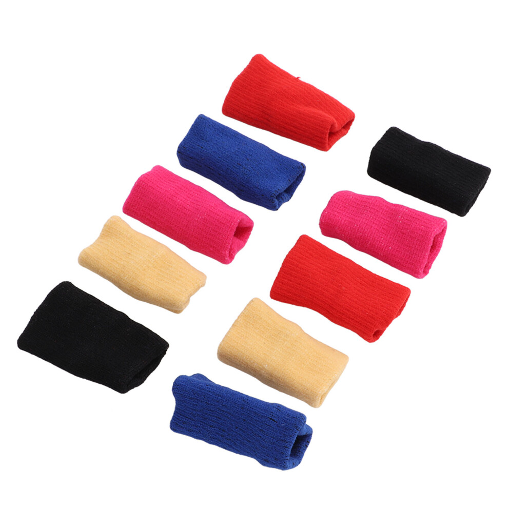 10Pcs Finger Protector Nylon Protect Fingers Meet Daily Needs Provide Sufficient Pressure Finger Guard