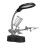 Ingranditore da saldatura con clip e supporto LED 60mm/17mm 16