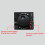 Mini scheda amplificatore Bluetooth 12V/24V 10W+10W ABS nera 7