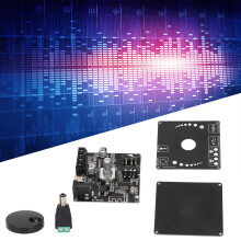Mini scheda amplificatore Bluetooth 12V/24V 10W+10W ABS nera