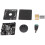 Mini scheda amplificatore Bluetooth 12V/24V 10W+10W ABS nera 2