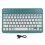 Wireless Keyboard Lock Screen Function Small Portable Stable Connection Long Battery Life Mini Wireless Keyboard for PCCyan 2