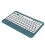 Wireless Keyboard Lock Screen Function Small Portable Stable Connection Long Battery Life Mini Wireless Keyboard for PCCyan 16
