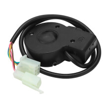 3-en-1 interrupteur universel de guidon 22 mm 0,87 po ABS