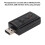 Tarjeta de sonido virtual USB 7.1 con puertos de micrófono de 3,5 mm 4
