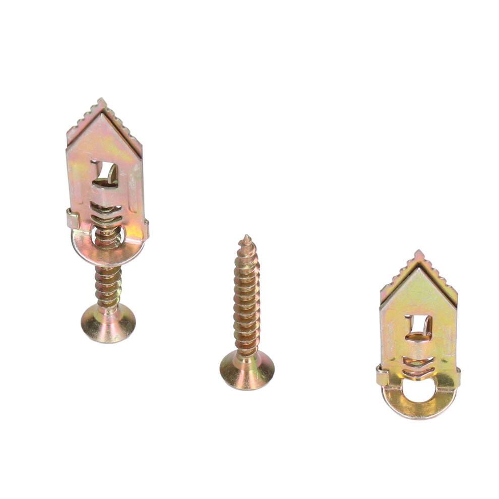 40Pack Self Drilling Anchors Screws Set Drywall Metal Anchors Knock Type For House Decoration Picture Frame 4241321968785