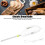 Electric Bread Knife Efficient Practical Detachable Easy Cleaning Kitchen Cutting Tool 4