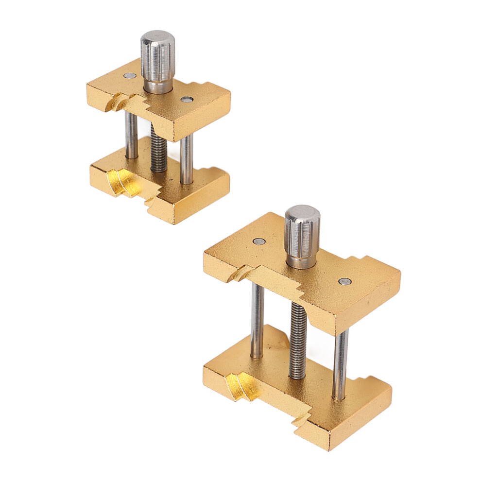 2pcs Movement Holder Aluminum Watch Repairing Movement Fixed Base Tool Clamp for Watch Repairer-image-OPC-PHVVHXN-NEW
