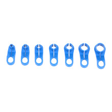 7 pièces d'outils de déconnexion de ligne d'alimentation en carburant ABS bleu – kit de retrait à angle pour voitures et véhicules