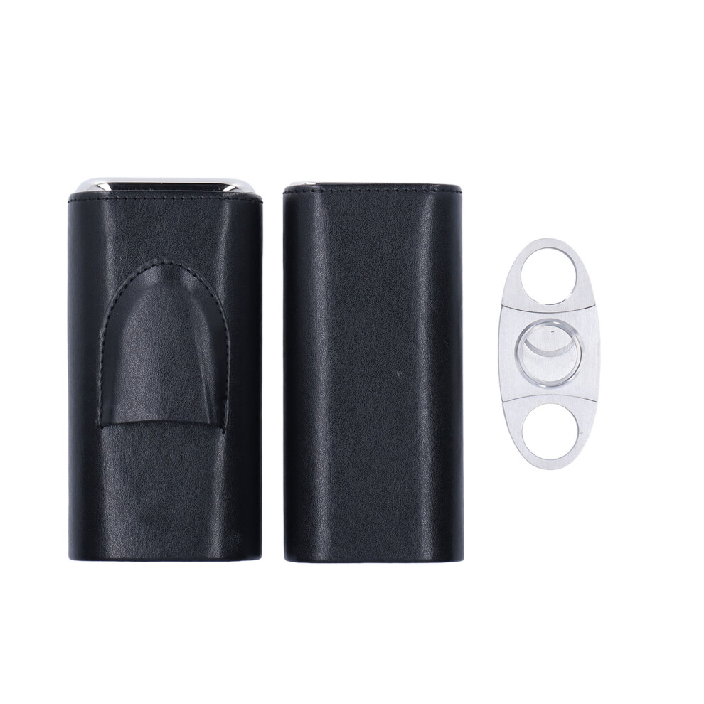 Cigar Case Soft Inside Simple Elegant Appearance Portable Cigars Gift Box Case for Travelling Official Business