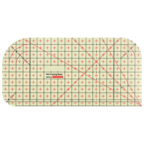 Righello da quilting in plastica per tessuti HR2010, 1 pezzo 1