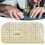 Righello da quilting in plastica per tessuti HR2010, 1 pezzo 15