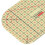 Righello da quilting in plastica per tessuti HR2010, 1 pezzo 7
