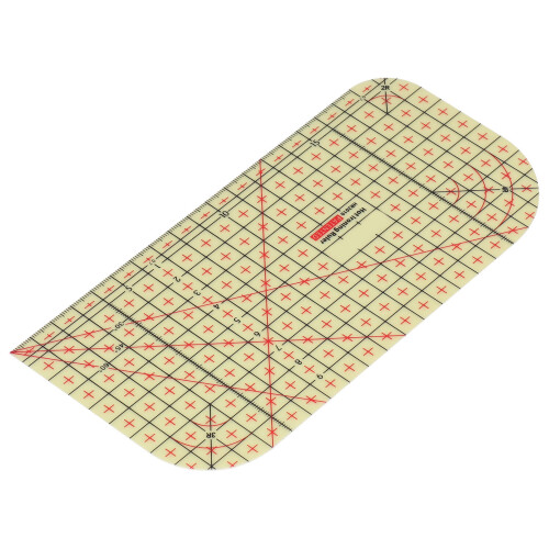 Righello da quilting in plastica per tessuti HR2010, 1 pezzo