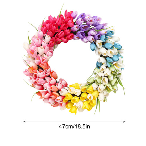 Guirnalda simulada de corona 550 g 45 cm Variados 1
