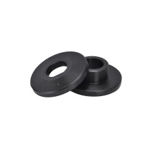1 paio di piastre di pressione in alluminio 44 mm nere per sega da 10 pollici