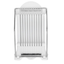 Cortador de jamón para lonchas de cocina 22x12,5 cm 273 g Blanco