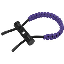 Lila Nylon Compoundbogen Handgelenkriemen Verstellbar für Training und Übung