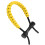 Eslinga de muñeca para arco 87 g nylon amarillo ajustable 9