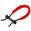 Correa de muñeca para arco compuesto nylon rojo ajustable 87 g 9
