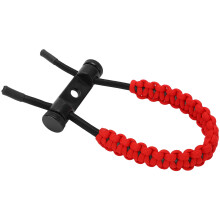 Rotes Nylon-Kompositbogen-Handgelenkriemen Verstellbar für Training und Übungen