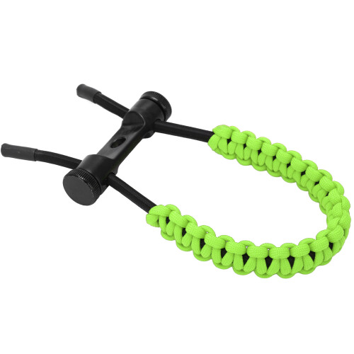Correa de muñeca para arco compuesto verde, 87 g, ajustable