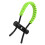 Correa de muñeca para arco compuesto verde, 87 g, ajustable 6