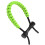Correa de muñeca para arco compuesto verde, 87 g, ajustable 11